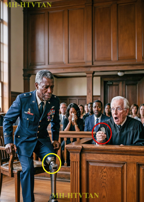 Judge Orders Disabled Black Veteran To Stand During Sentencing, Next Moment Leaves Court In Tears.