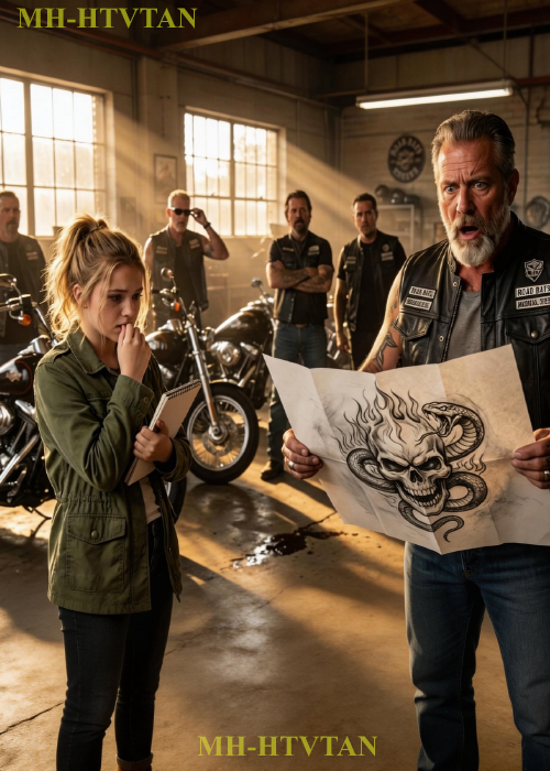 Can I Paint Your Bikes for Tips? — When Her Sketch UNFOLDED, Biker Club FROZE