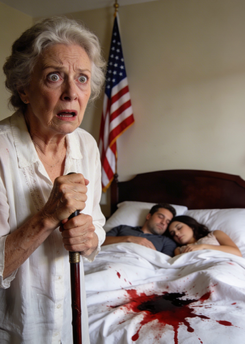 The daughter-in-law was still asleep at 11 a.m., and her mother-in-law stormed in with a stick to teach her a lesson — but what she saw on the bed froze her in place.