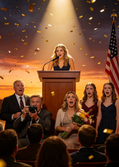 “That girl isn’t worth the investment,” my father said, then poured the money into her twin sister. I said nothing—I just quietly won a full scholarship and transferred to Whitmore. On graduation day, they sat in the front row, cameras pointed at Victoria… until the headmaster called out: “Valedictorian, Francis Townsend.” My mother dropped her flowers. My father turned pale. I leaned into the microphone: “Four years ago…”—and the phone rang: Dad.