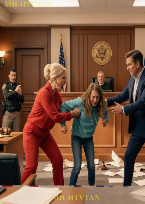 HOA Karen Dragged My 13-Year-Old Daughter Out of Court — Bailiff Froze Mid-Step