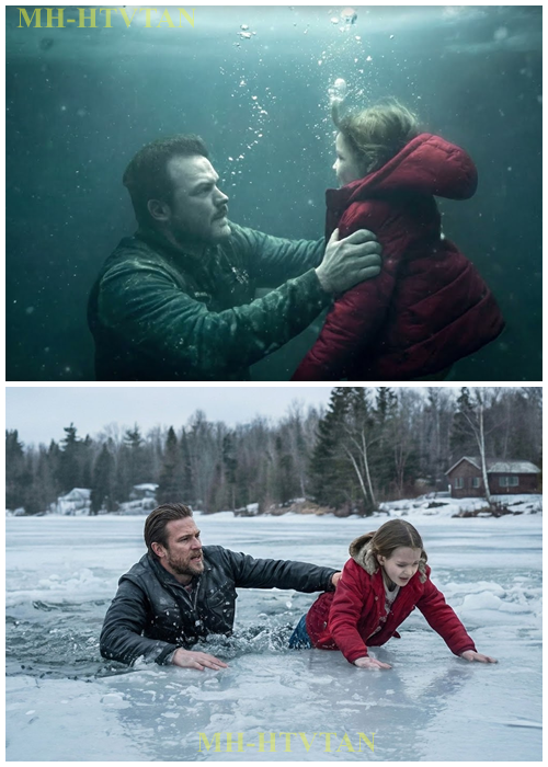 He Jumped Into a Frozen Lake to Save a Child,He Had No Idea Her Father Led the Hells Angels…