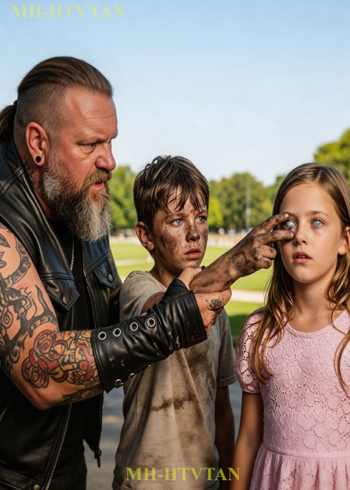 Biker’s Daughter Was Born Blind Until a Homeless Boy Pulled Out Something Unbelievable