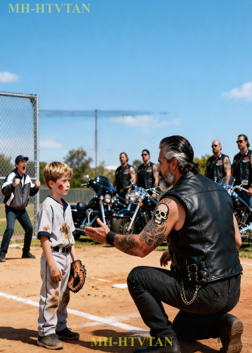 Biker Visited Son Unannounced, What He Found Made 250 Hells Angels Shut Down the Whole School