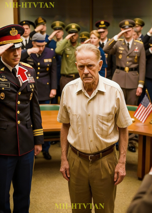 Officers Demanded Old Man’s Call Sign — After He Said ‘Phoenix One’, The Whole Room Saluted Him