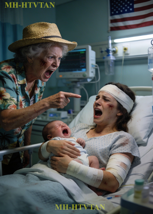 After I was inju:red in a car cra:sh, my mom refused to keep my six-week-old baby, saying, “Your sister never has these kinds of crises.” Then she left for a Caribbean vacation. From my hospital bed, I arranged professional childcare and canceled the $4,500 monthly support I’d been sending her for nine years—$486,000 in total. A few hours later, Grandpa walked in and said…