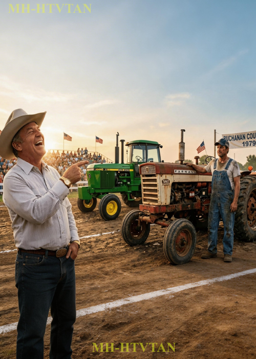 He Bet $10,000 His John Deere Would Beat a ‘Junkyard Farmall’ — The Whole County Watched Him Lose