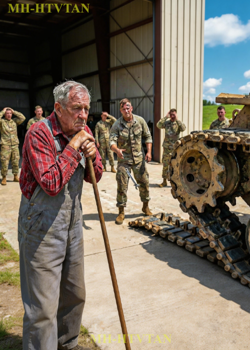 Mechanics Couldn’t Fit the Tank Track — The Old Crewman Used a Crowbar and Leverage