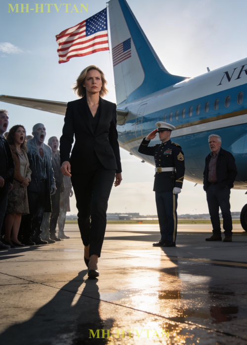 That’s Air Force One! They’ll Take You Down! Stepfather Screamed—But Then The Stairs Dropped And…