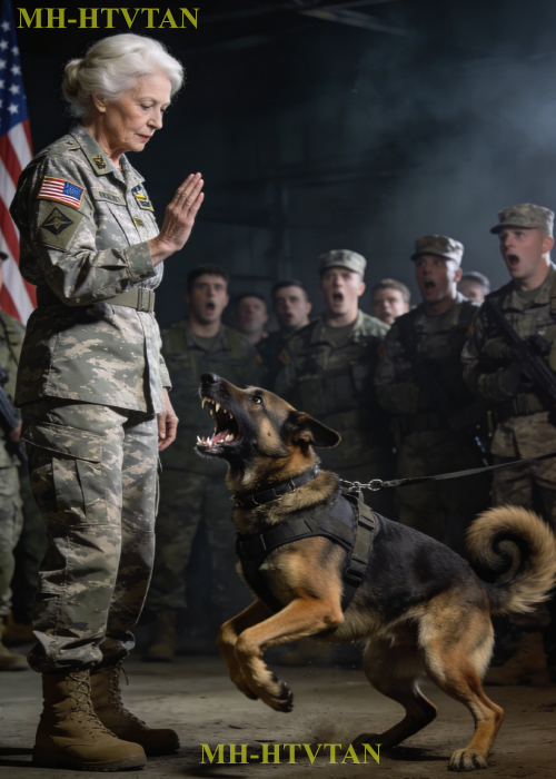 Combat K9 Refused All Commands — Until Old Woman Veteran Spoke One Word