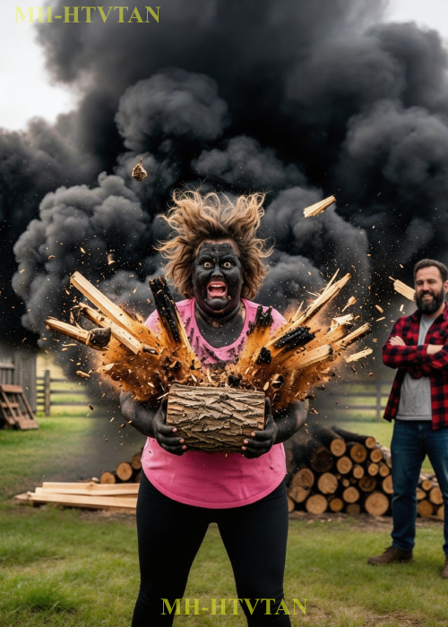 HOA Karen Kept Stealing My Firewood — So I Replaced It with Hollow Logs Filled with Gunpowder!