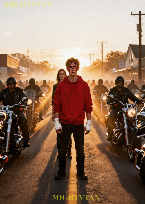 Boy Bleeds Shielding Biker’s Daughter — 200 Hell Biker Angels Arrive by Dawn