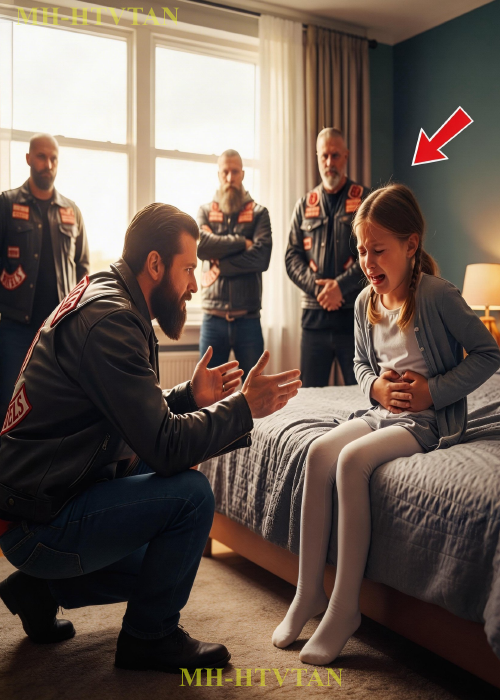 She Calls “My Belly Is Moving” to Bikers By Mistake—What Hells Angels Found Shocked Everyone