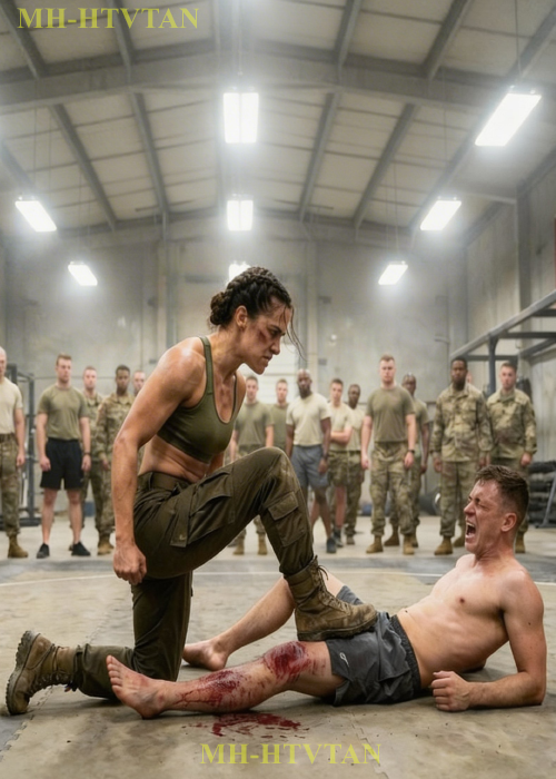 He Tried To Kick Her—Then A Female Navy SEAL Shattered His Leg In Front Of 500 Soldiers.