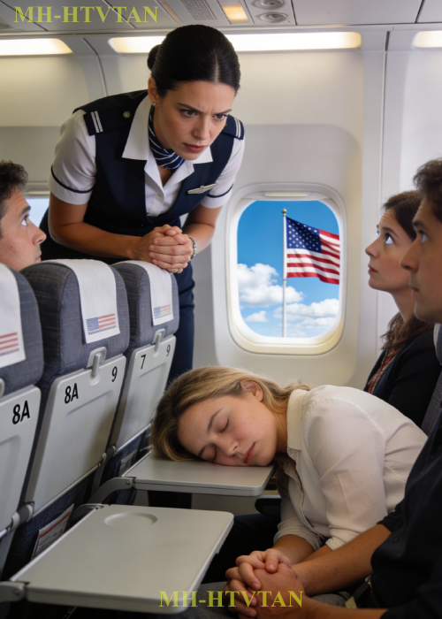 She Was Sleeping in 8A — When the Captain Asked if Any Combat Pilots Were on Board