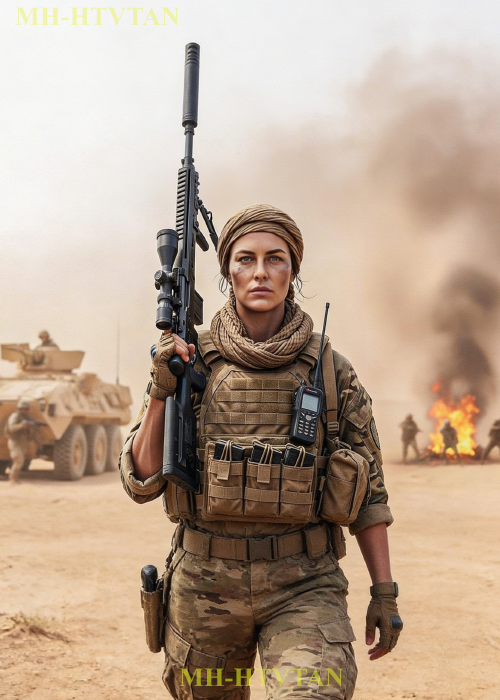 Treated Like a Trainee, Her Call Sign “Desert Serpent” Froze the Platoon