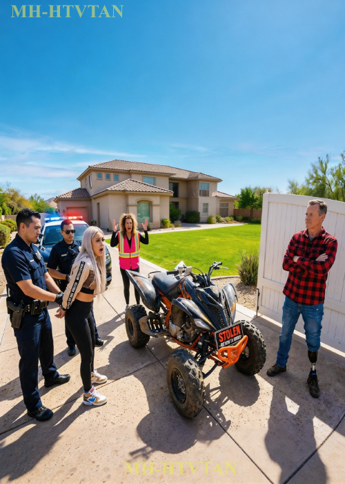 Spoiled HOA Karen’s Daughter Stole My ATV — Claimed She Was Untouchable, Left in Handcuffs