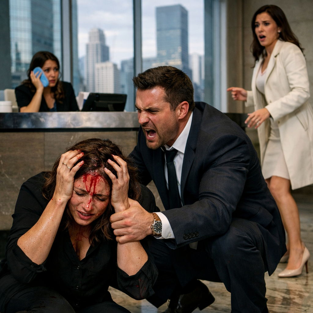 When my husband fell seriously ill, I finally had a reason to step into his office after seven years of marriage. All I wanted was to ask for his sick leave. Instead, the receptionist froze, eyes widening as she studied my face. “The man you’re talking about… he owns this company. Our boss and his wife arrive and leave together every day. Unless… you’re not his wife.” In that second, my world cracked open.