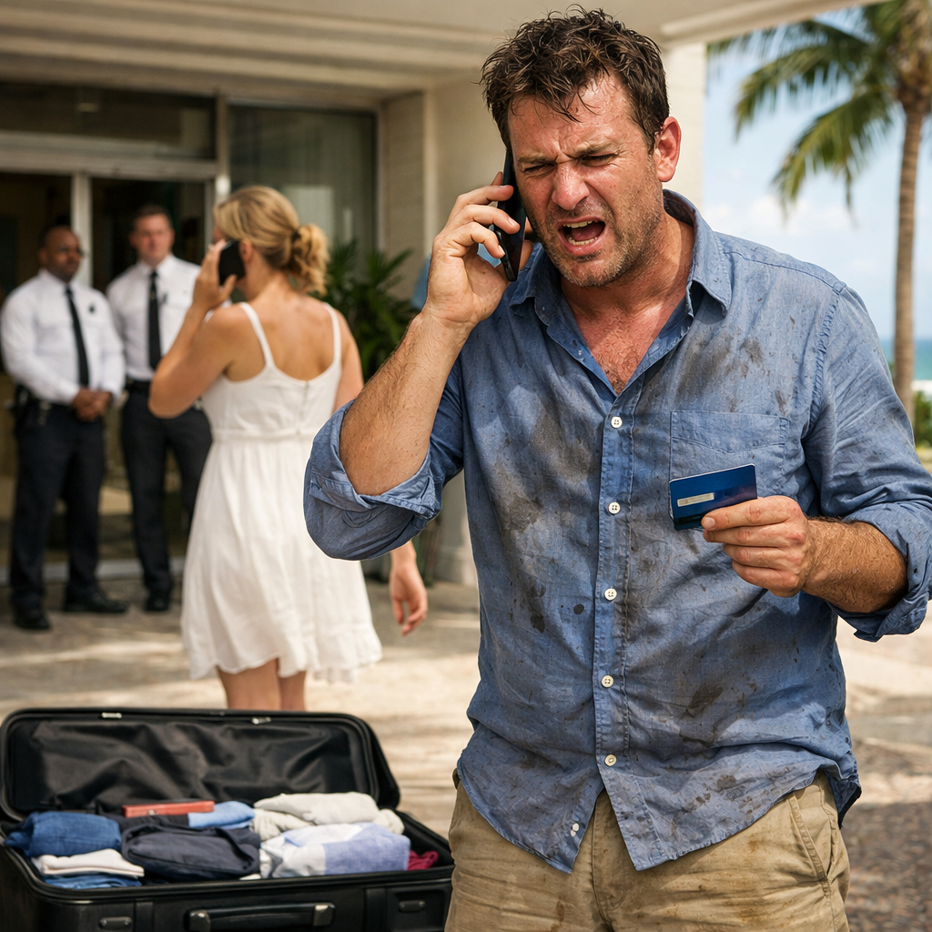 My brother, who runs a hotel in Hawaii, called me and asked, “Where is your husband?” I replied, “He’s on a business trip in New York.” He responded, “No, he’s at my hotel in Hawaii with a beautiful lady, and he’s using your ATM card.” With my brother’s help, I made a revenge plan. The next day, my husband called me in panic.