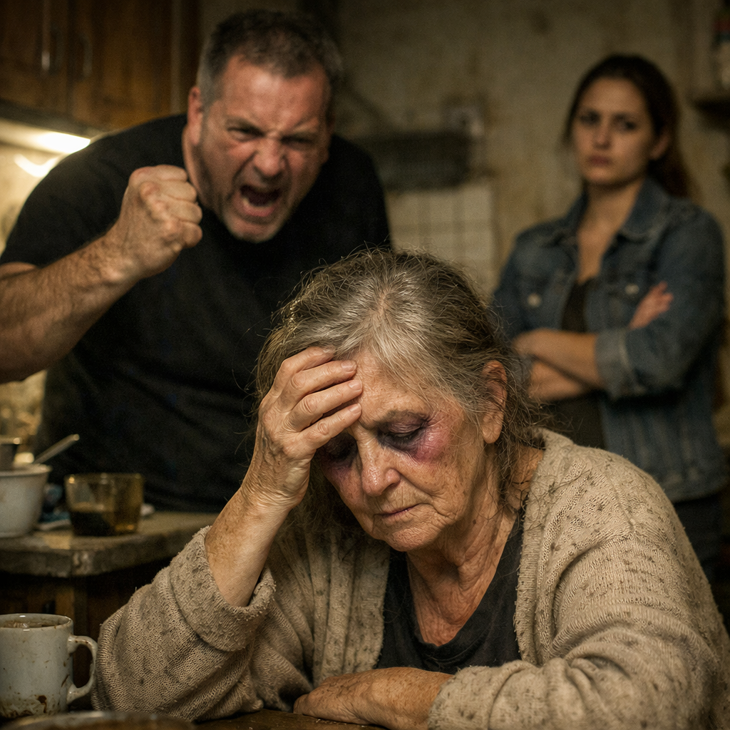 I refused to give my son the money from the sale of the farm. Then he slapped me and yelled, “Get this old woman out of here!” My daughter-in-law clapped her hands with satisfaction, as if she were enjoying the scene. Trembling, I retreated to my room without saying a word.