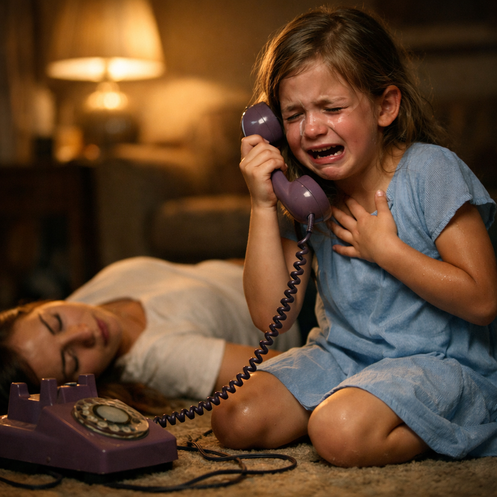 My granddaughter phoned me close to midnight. Her voice was shaking. “Grandma… Mom hasn’t woken up all day.”