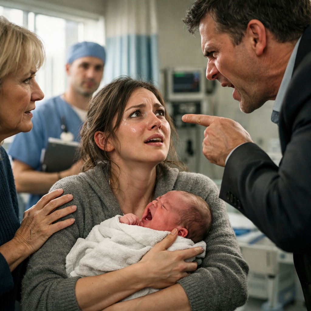 At my baby’s three-month checkup, the doctor asked me to step into a private room. He lowered his voice so no one else could hear him and what he said made the floor feel unsteady beneath me.