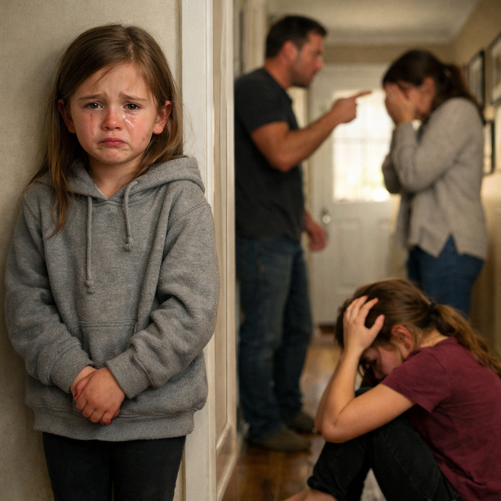 At 12, my sister claimed I pushed her down the stairs on purpose, causing her miscarriage. Before the police even arrived, my father grabbed me by the throat and threw me against the wall, screaming, “What have you done?” Mom slapped me over and over, “You monster.” My entire family testified against me in court…