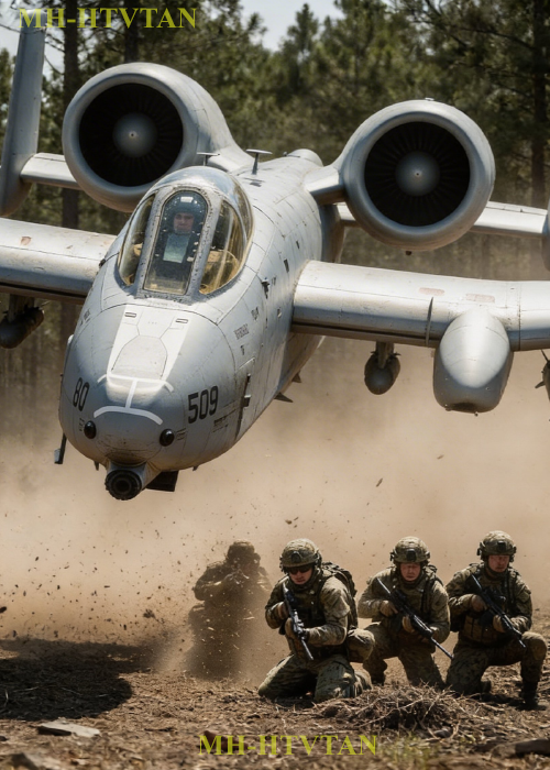 The SEALs Were Out of Range — Then Her A-10 Came in at Tree Level With No Escort