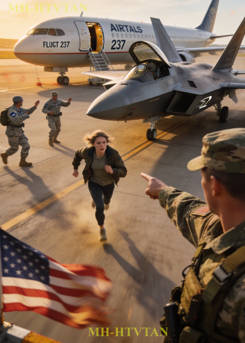 She Was Passenger on Flight 237 — Emergency Erupted, Air Force Ordered Get Her in That F-22