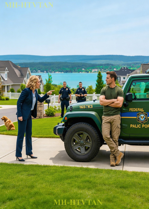 HOA Karen Cut My Lock to Snatch My Jeep — Didn’t Know It Belonged to a Police Task Force!