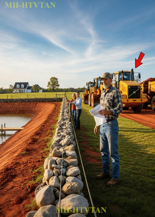 They Dug a Pond on My land – So I Brought an Earth Moving Company