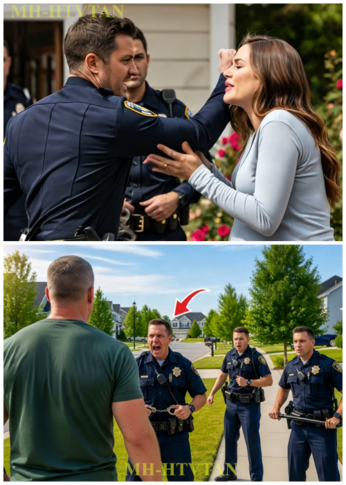 Fake HOA Cops Slapped My Wife — Seconds Later, Her Navy SEAL Husband Put Them on the Ground