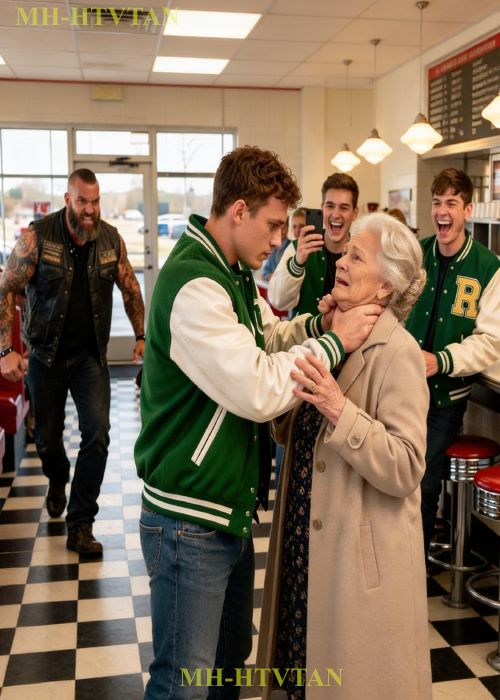 “Die, Old Crip” They Shoved Old Lady’s Wheelchair— Then Paid Price When Her Hells Angels Son Arrived