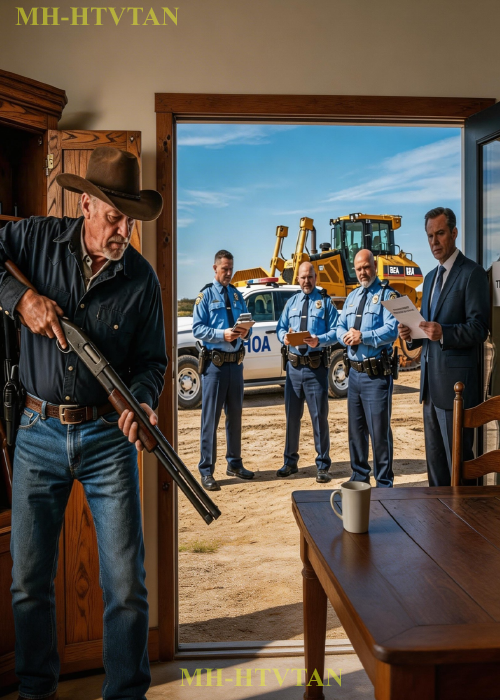 I Saw 5 HOA Inspectors and a Lawyer at My Gate — So I Grabbed My Shotgun First!