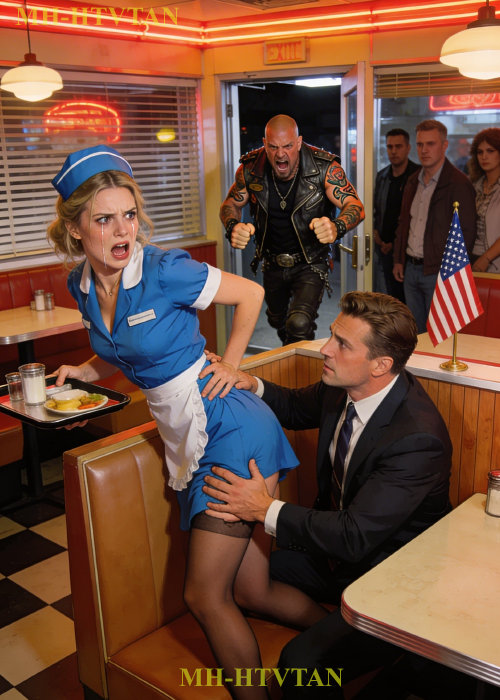 “Nice Curves!” An Arrogant CEO Harassed The Waitress — Not Knowing Hells Angels Were Right There.