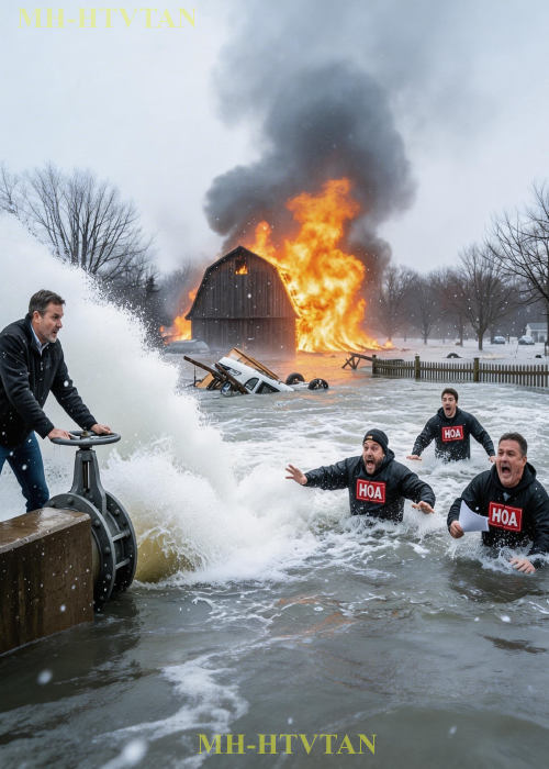 HOA Burned My Winter Stockpile — So I Opened the Spillway and Their Neighborhood Went Under