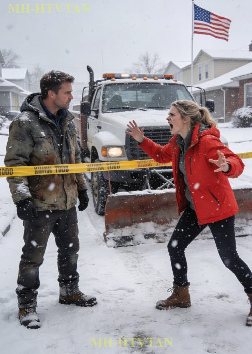 HOA Dumped Their Winter Snow on My Property — Then Screamed When I Sealed Their Street With It