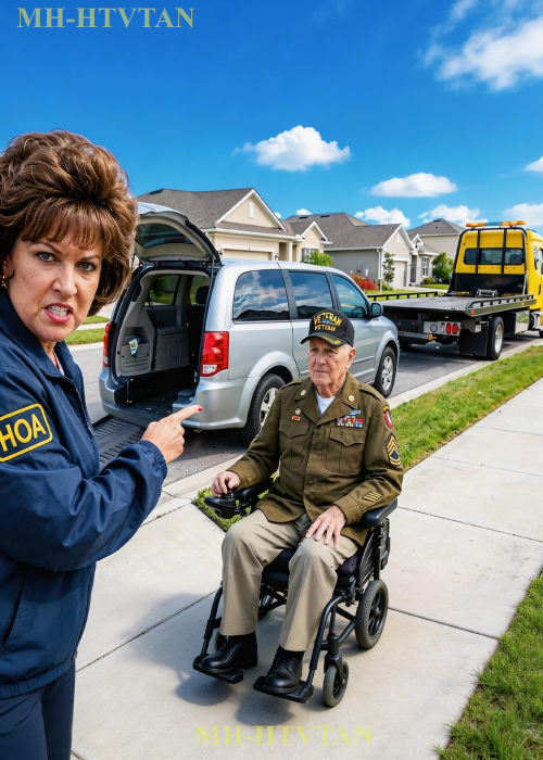 HOA Karen Orders Tow on Disabled Veteran.. ADA Is NOT Amused! He is NO HOA Member!