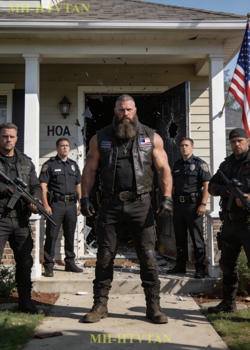 HOA Cops Smashed My Door Screaming “You’re in Violation”, Then My Biker Crew Visited Their Clubhouse