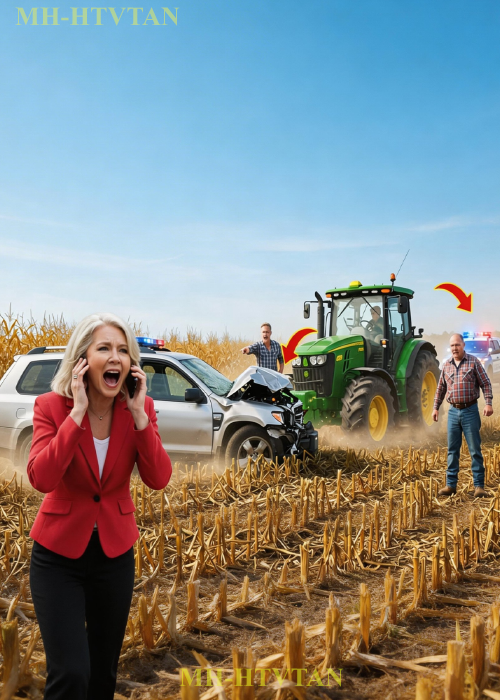 HOA Karen Hit My Tractor During Corn Harvest — Then Called the Police on Me