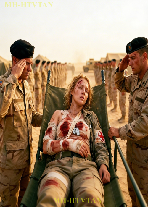 “Is this real?” Female Medic Fainted On Duty—Woke Up To 500 Marines Saluting Her Incredible Courage