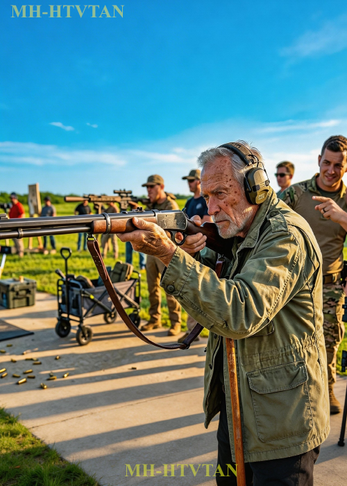 They Mocked His Lever-Action at the Match — The Old Veteran Outshot Every Semi-Auto on the Line