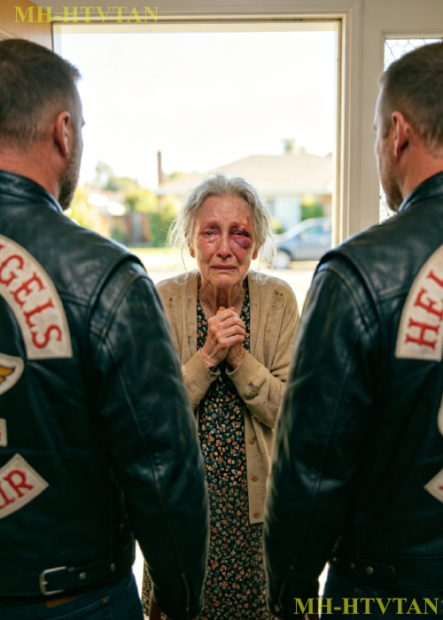 Old Woman With Black Eye Begged Bikers “Be My Son” — 32 Hells Angels Showed Up At The Nursing Home