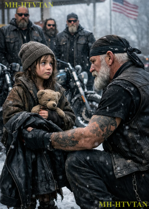 Homeless Girl Took a Beating to Save a Biker — Then 500 Hells Angels Showed Up