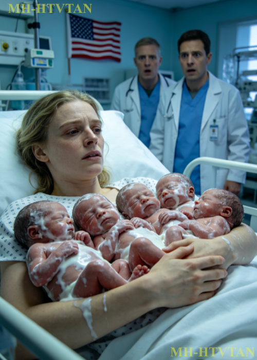 The five babies in the cribs were Black. My husband looked at them once and shouted