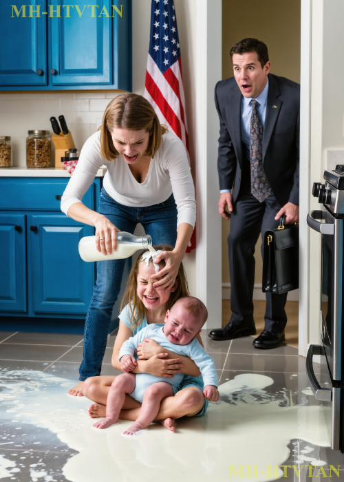 His daughter was trembling as she pleaded: “Please… don’t hurt us anymore.” When the billionaire arrived home without warning, what he discovered made his blood run cold… and justice came swiftly.