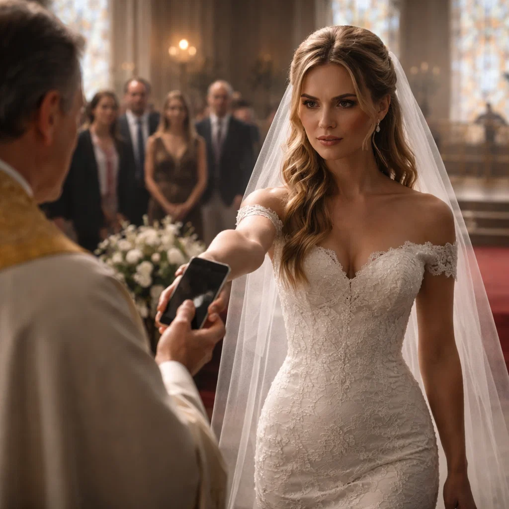 She Recorded Her Fiancé’s Secret Call To His Mistress – And Handed the Phone to the Priest Right Before the Wedding