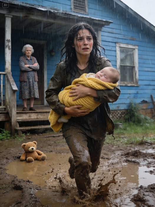 After my husband passed away, his mother bla:med me for what happened and cast me out into a raging storm with our three-month-old in my arms. She thought she had taken everything from me—even the stroller. What she never realized was what my husband had quietly arranged before he was gone.