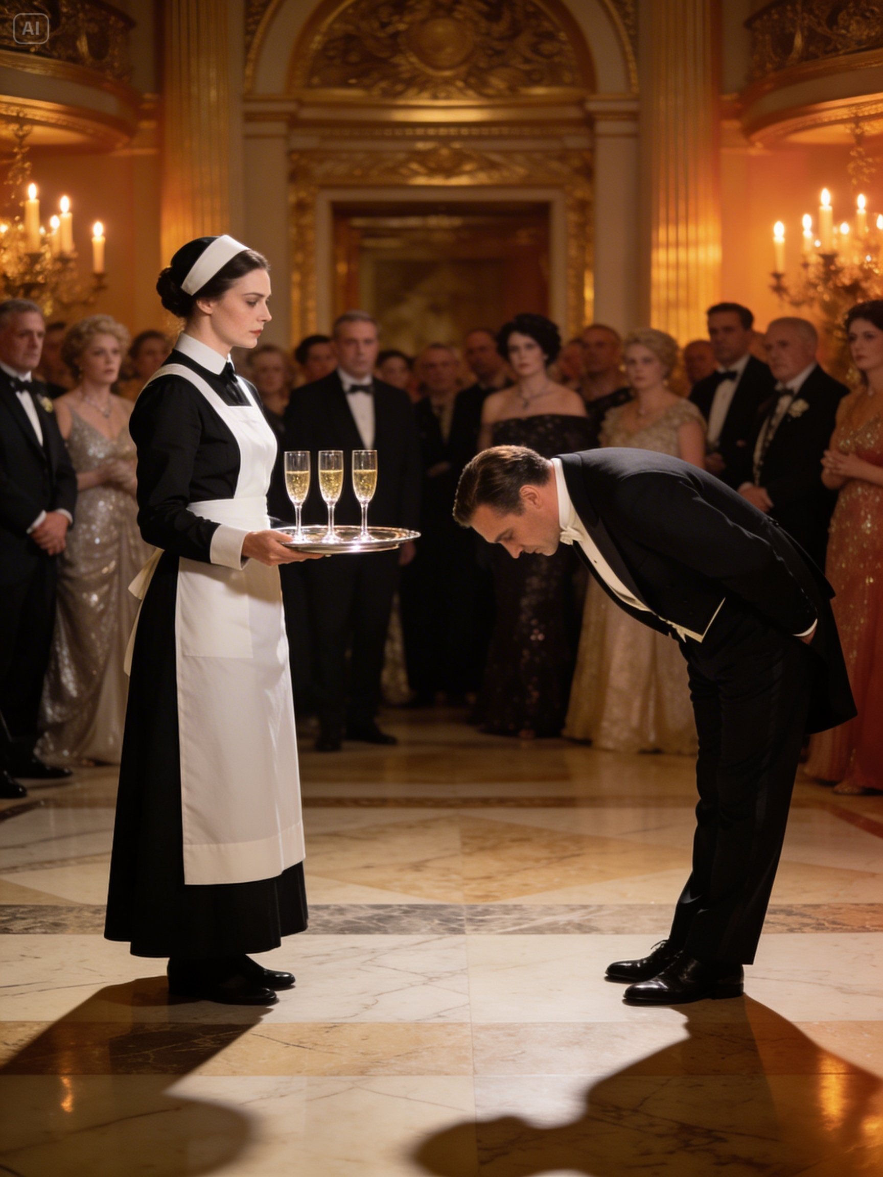 My husband forced me to play the maid at his graduation party, and he even showed off his mistress… but everyone was stunned when the big boss bowed to me and called me “Madam President”