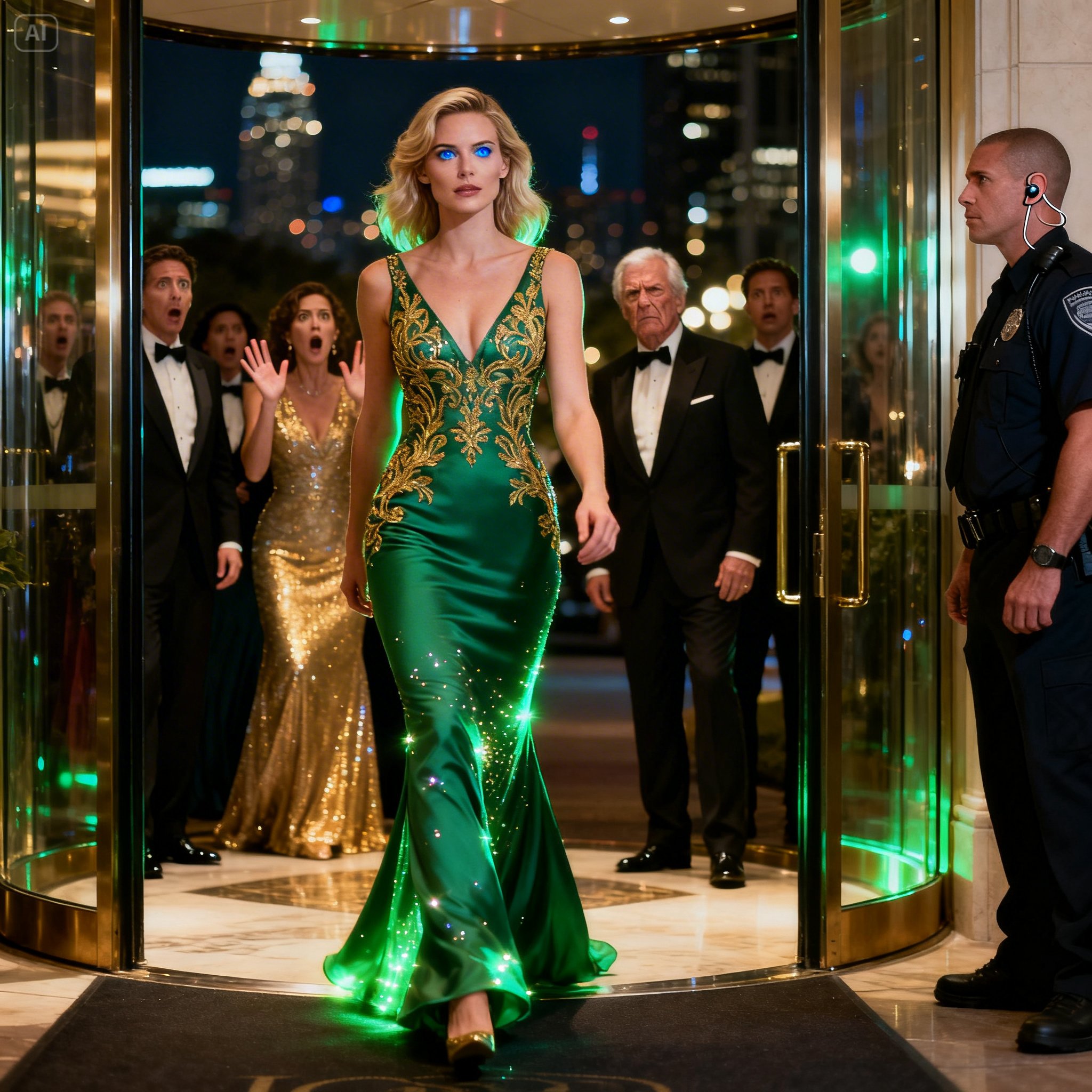 My brother stopped me at the velvet-rope entrance to my own five-star hotel, smirking like I was some random nobody trying to sneak in. My father leaned in beside him, low-voiced and icy, telling me not to humiliate them in public. They kept laughing, sure I couldn’t even afford to stand on the marble floor. What they didn’t know was I owned the property, the brand, and every single room key in the place. Then my head of security stepped out to the front, eyes locked on them. Family blindness always comes with a price.